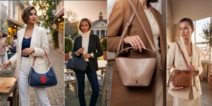 مجموعه من الحقايب الانيقه المناسبه لمناسبات مختلفه.