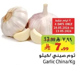 ثوم صيني/كيلو