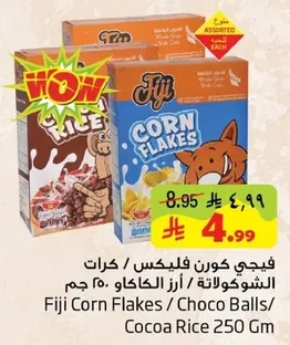 فيجي كورن فليكس / كرات الشوكولاته / ارز الكاكاو 250 جرام