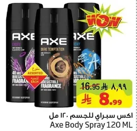 Axe Body Spray 120 ML