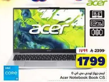 Acer Notebook Book CI5