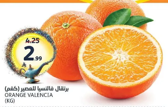 برتقال فالنسيا للعصير.