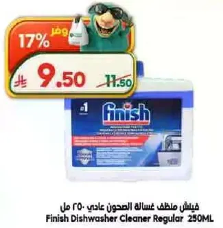 Finish Dishwasher Cleaner Regular 250ML