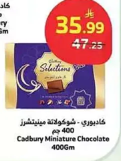 Cadbury Miniature Chocolate 400g