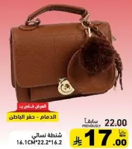 حقيبه يد نساييه بتصميم انيق.