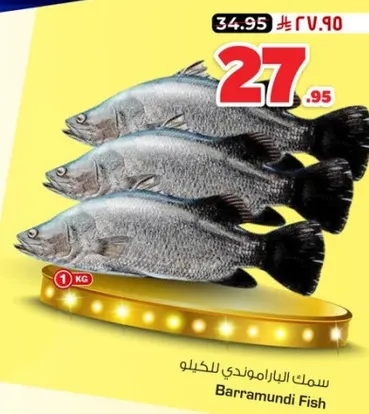 سمك الباراموندي للكيلو