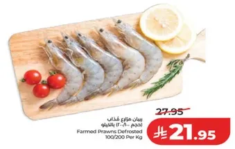 روبيان مزراع فلاح (حجم 100/200) بالثلاجه