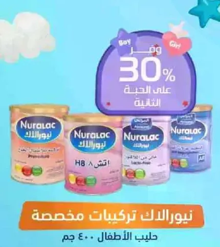 نيورالاك تركيبات مخصصه للاطفال.